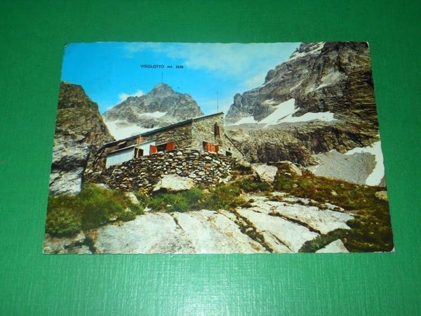 Cartolina Alta Valle Varaita - Rifugio Gagliardone 1978