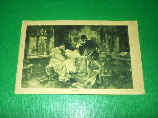 Cartolina Teatro William Shakespeare - Otello 1919