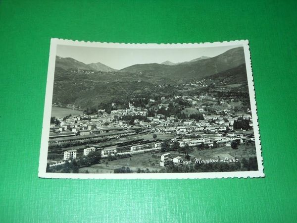 Cartolina Lago Maggiore - Luino - Panorama 1963