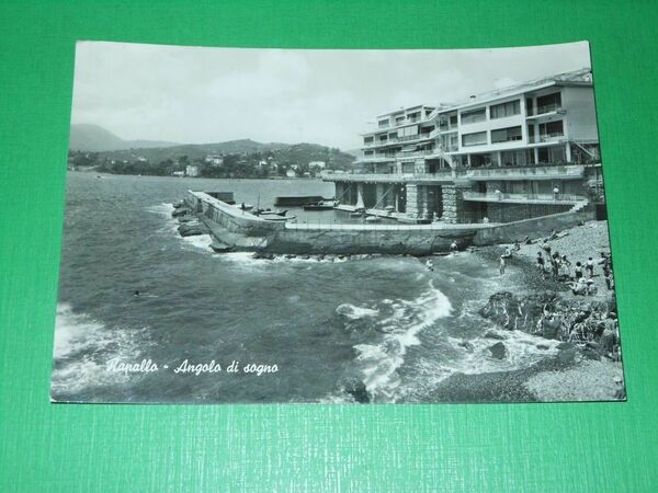 Cartolina Rapallo - Angolo di sogno 1960.