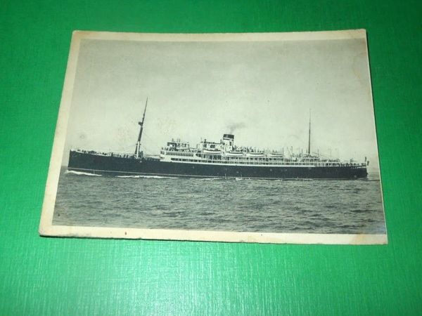 Cartolina Navigazione Italia Flotte Riunite ( Genova ) - Nave …