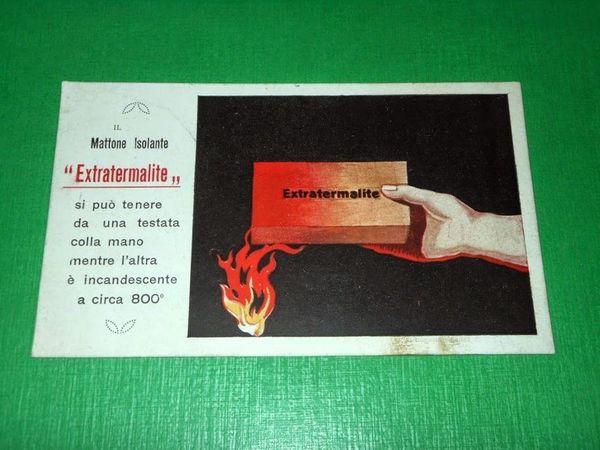 Cartolina Pubblicità Soc. Anonima Isolanti Perfect Insulation Company - Bovisa