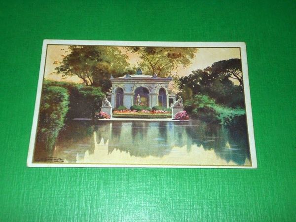 Cartolina Pegli - Villa Pallavicini - Tempio di Flora 1925 …