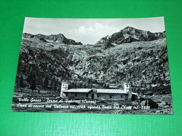 Cartolina Valle Gesso ( Cuneo ) -Terme di Valdieri - …