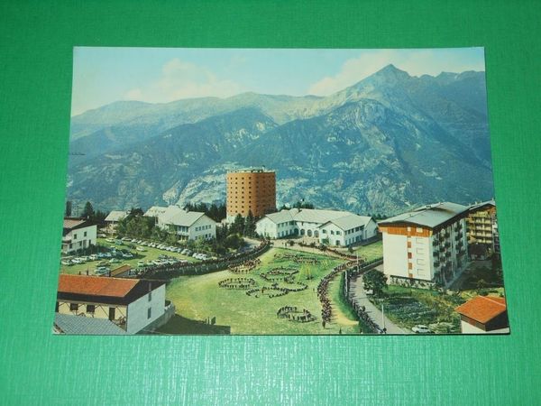 Cartolina Sauze d' Oulx - Colonia Montana FIAT "Tina Nasi …