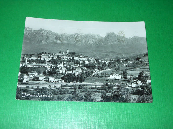 Cartolina Feltre - Panorama - 1958.
