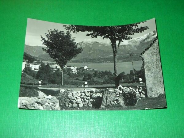 Cartolina S. Croce al Lago - Nello sfondo la vallata …