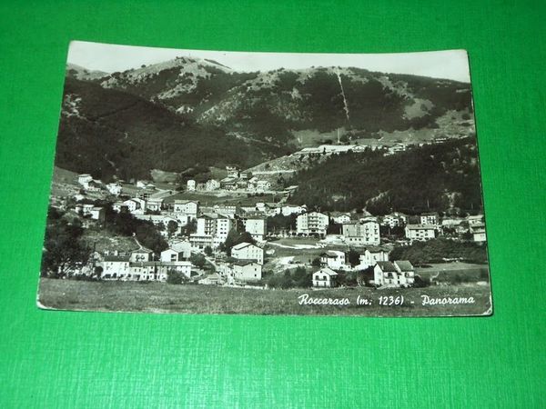 Cartolina Roccaraso - Panorama 1963 ca.