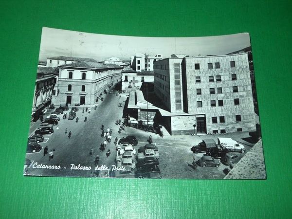 Cartolina Catanzaro - Palazzo delle Poste 1959.
