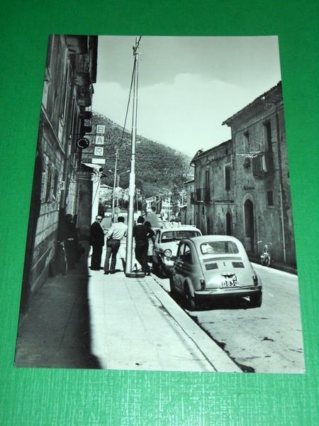 Cartolina San Pietro al Tanagro ( Salerno ) - Via …