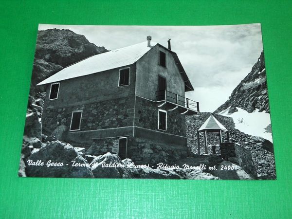 Cartolina Valle Gesso ( Cuneo ) -Terme di Valdieri - …