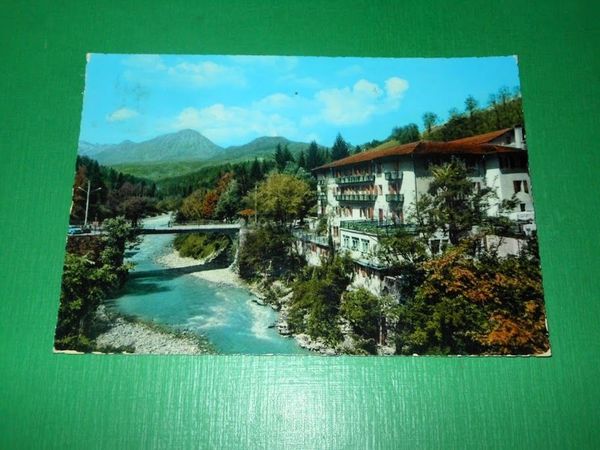 Cartolina Terme di Comano ( Trento ) - Grande Albergo …