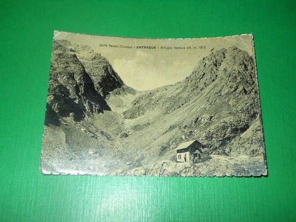 Cartolina Valle Gesso ( Cuneo ) - Entraque - Rifugio …