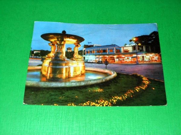 Cartolina Cervia - Fontana delle Sirene - Piazzale Grand Hotel …