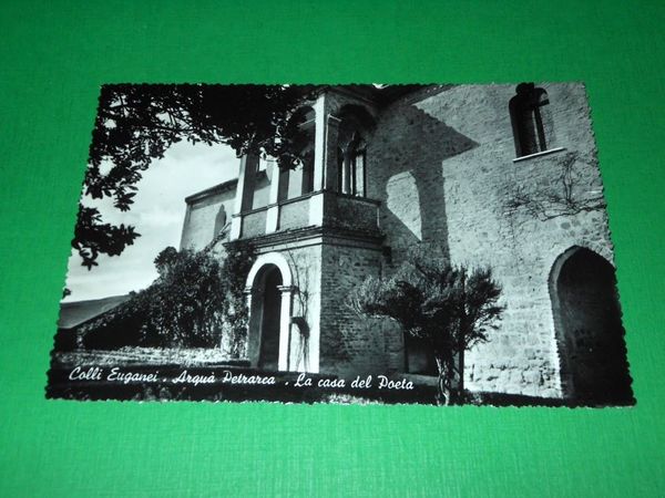 Cartolina Colli Euganei - Arquà Petrarca - La casa del …