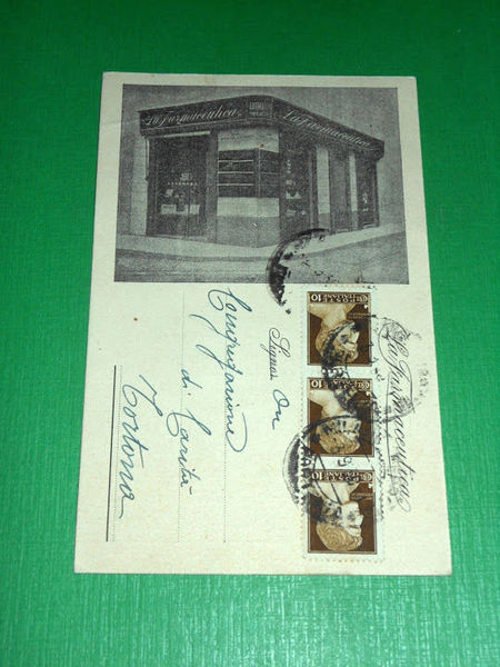 Cartolina Pubblicità - La Farmaceutica - Milano 1930 n. 1