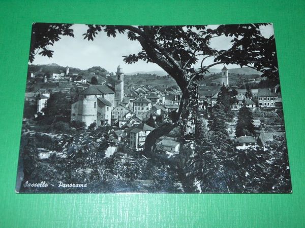 Cartolina Sassello - Panorama 1955