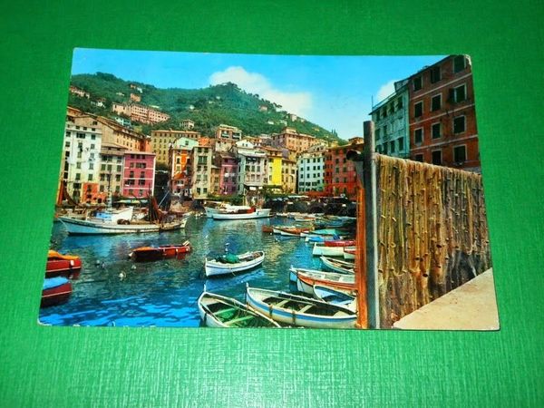 Cartolina Golfo Paradiso - Camogli - Il porticciolo 1967