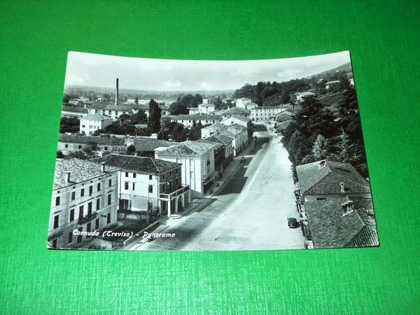 Cartolina Cornuda ( Treviso ) - Panorama 1959