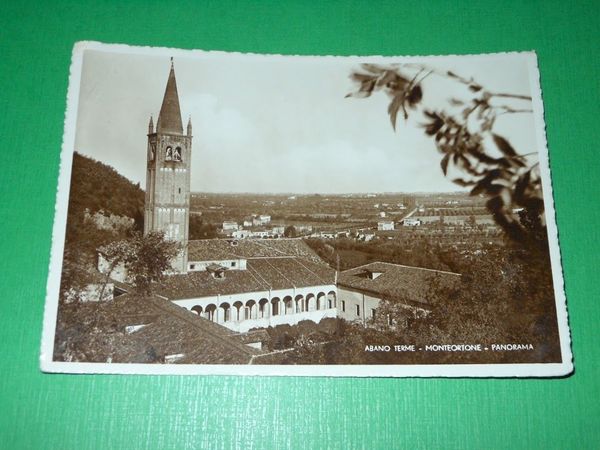 Cartolina Abano Terme ( Padova ) - Monteortone - Panorama …