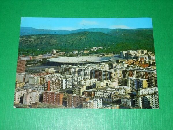 Cartolina Napoli ( Fuorigrotta ) - Lo Stadio 1974