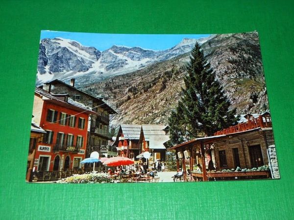 Cartolina Macugnaga - Scorcio panoramico 1965