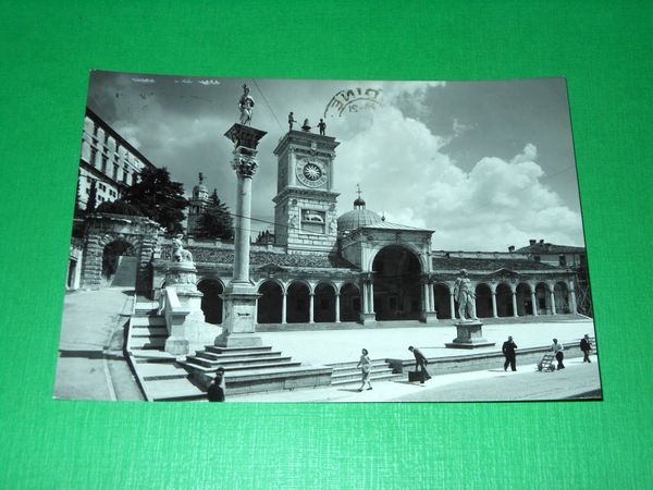 Cartolina Udine - Piazza Libertà - Loggia S. Giovanni 1958