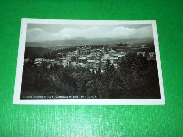 Cartolina Bosco Chiesanuova ( Verona ) - Panorama 1935