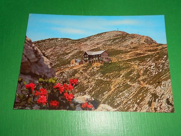 Cartolina Gruppo del Monte Baldo - Rifugio Telegrafo 1975 ca
