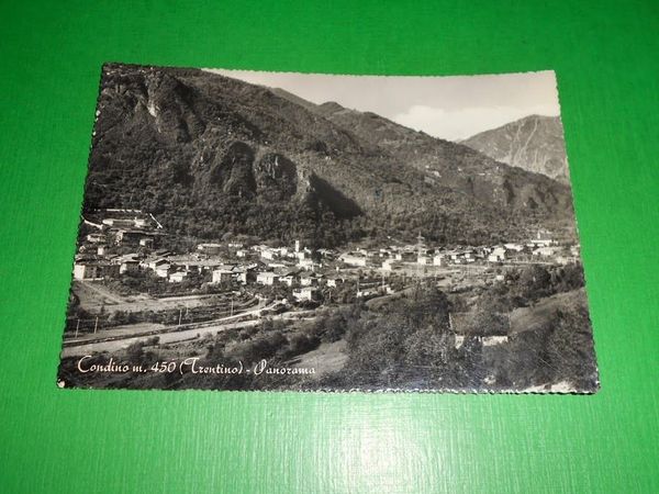 Cartolina Condino ( Trento ) - Panorama 1960