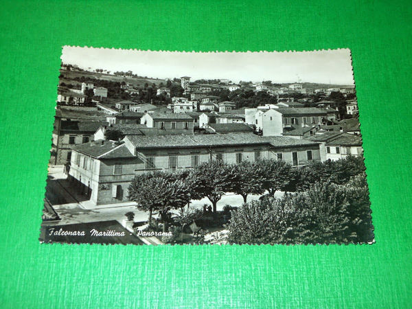 Cartolina Falconara Marittima - Panorama 1955