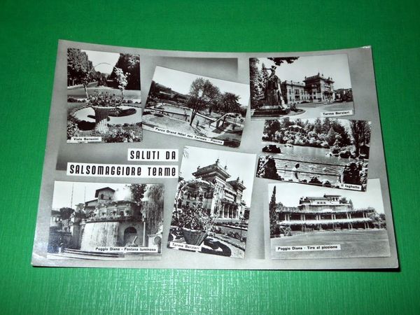 Cartolina Salsomaggiore Terme - Vedute diverse 1962