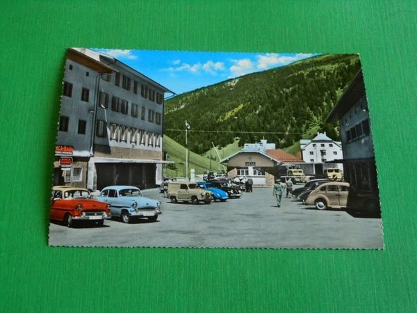 Cartolina Brennero Valico stradale entrata in Italia Caserma Polizia Frontiera …