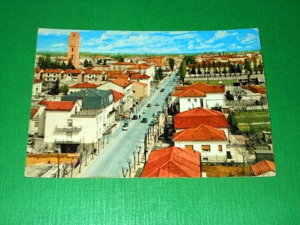 Cartolina Cernusco sul Naviglio - Via Manzoni 1972