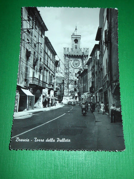 Cartolina Brescia - Torre della Pallata 1950 ca