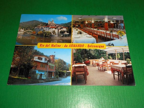 Cartolina Dolceacqua - Ristorante Rio del Mulino "da Armando" 1980 …