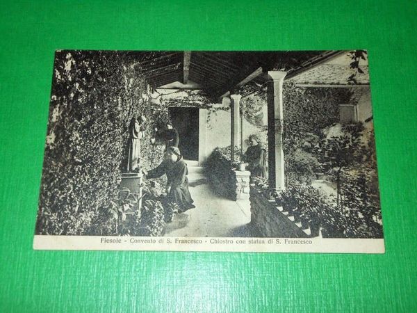 Cartolina Fiesole - Convento di S. Francesco - Chiostro con …