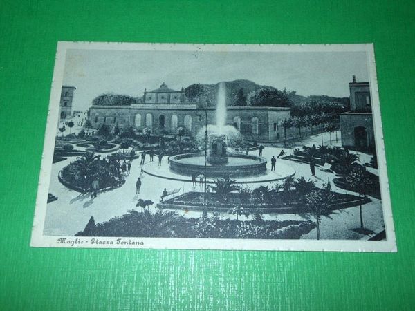 Cartolina Maglie - Piazza Fontana 1946