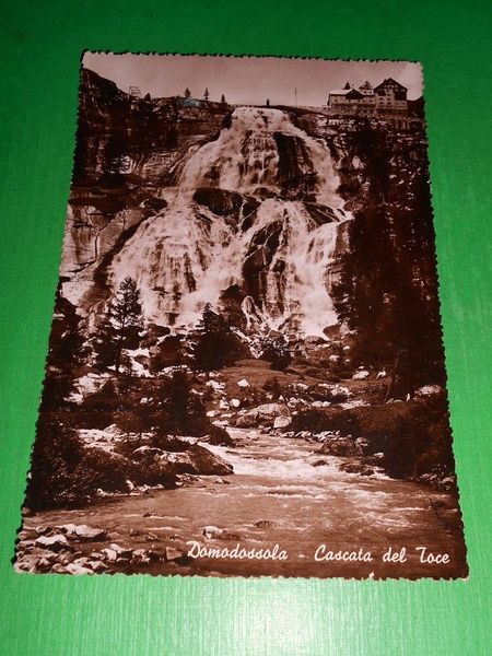 Cartolina Domodossola - Cascata del Toce 1940 ca