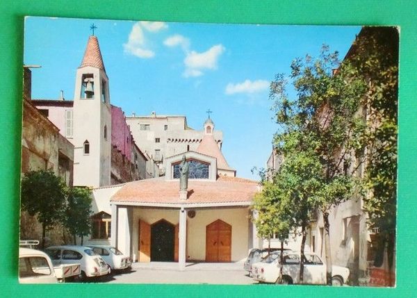 Cartolina San Felice Circeo - Chiesa Parrocchiale - 1968