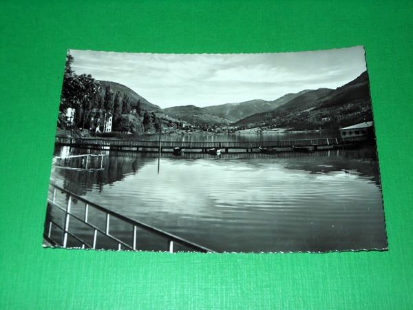 Cartolina Il lago di Serraia ( Trento ) - Panorama …