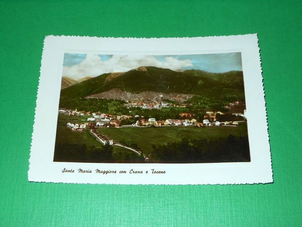 Cartolina Santa Maria Maggiore con Crana e Toceno - Panorama …