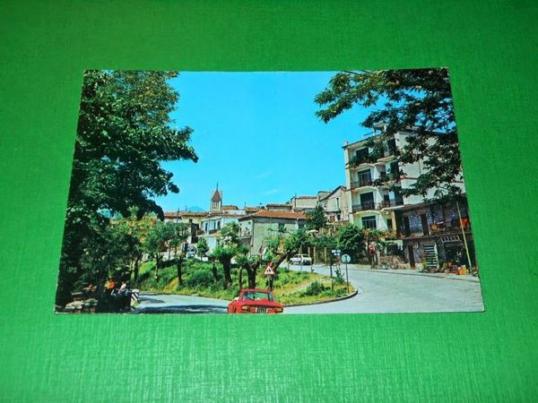 Cartolina San Gregorio Matese - Scorcio panoramico 1986