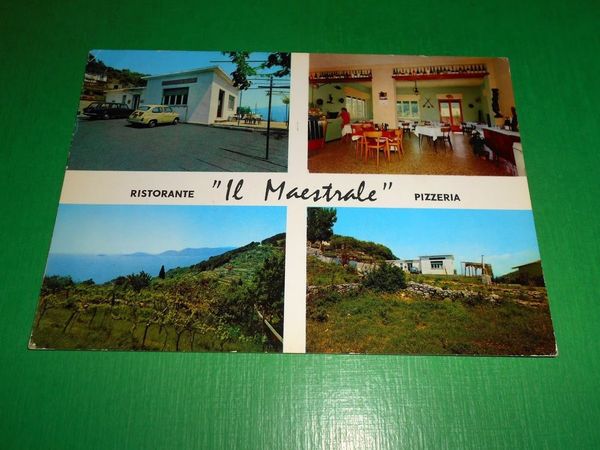 Cartolina Strada panoramica La Serra - Montemarcello - Ristorante "Il …