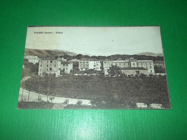 Cartolina Fiuggi Centro - Villini 1939