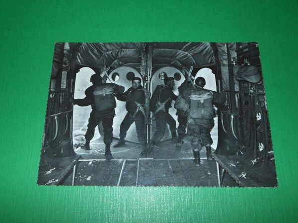 Cartolina Militaria Aeronautica - Centro Militare di Paracadutismo 1962