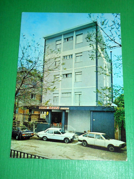 Cartolina Pesaro - Hotel Pensione Arianna ( Viale Mascagni ) …