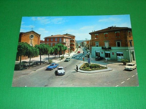 Cartolina Chiusi Scalo - Piazza Matteotti - Via Cassia Aurelia …