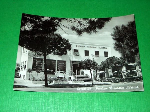 Cartolina Cesenatico - Pensione Ristorante Adriana 1950 ca.