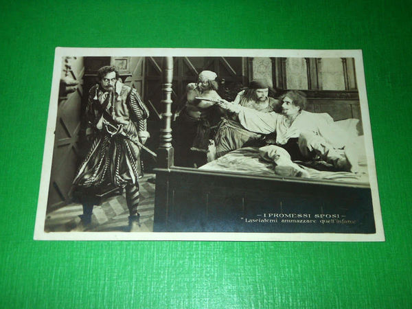 Cartolina Cinema Teatro - I promessi sposi - Una scena …